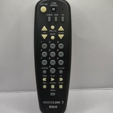RCA SystemLink 3 RC300-E Universal Remote TV VCR DVD Cable - Tested Works