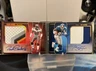 2025 Silhouette Ronde & Tiki Barber VS Dual Patch Auto Booklet # /25 Jersey #