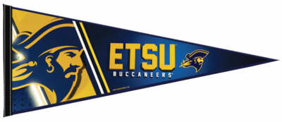 East Tennessee State ETSU BUCCANEERS Official NCAA Team 12x30 Felt PENNANT