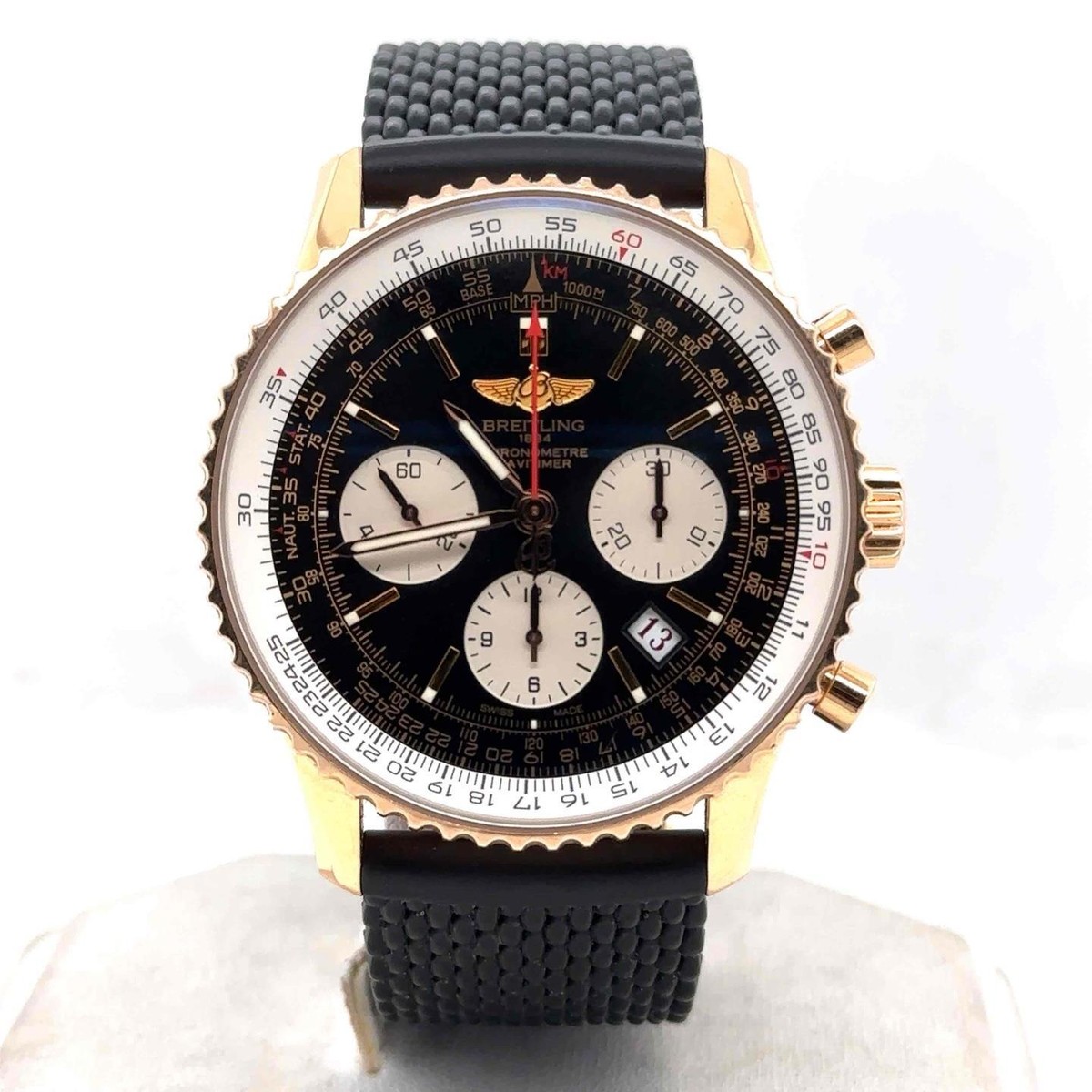 Breitling Navitimer Chronograph 43mm Limited Edition 18k Rose Gold