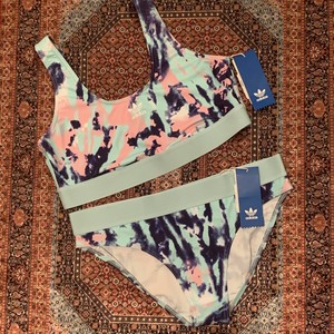 tie dye adidas bikini