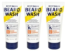 Duke Cannon Best Damn Beard Wash-Citrus Scent-Lot of 3