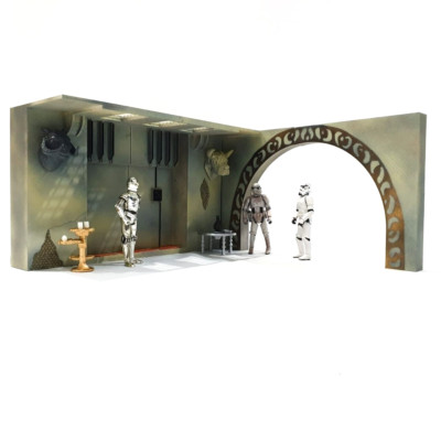 Jabba's Palace Trophy Wall Diorama for 3.75 in (1:18) Figure