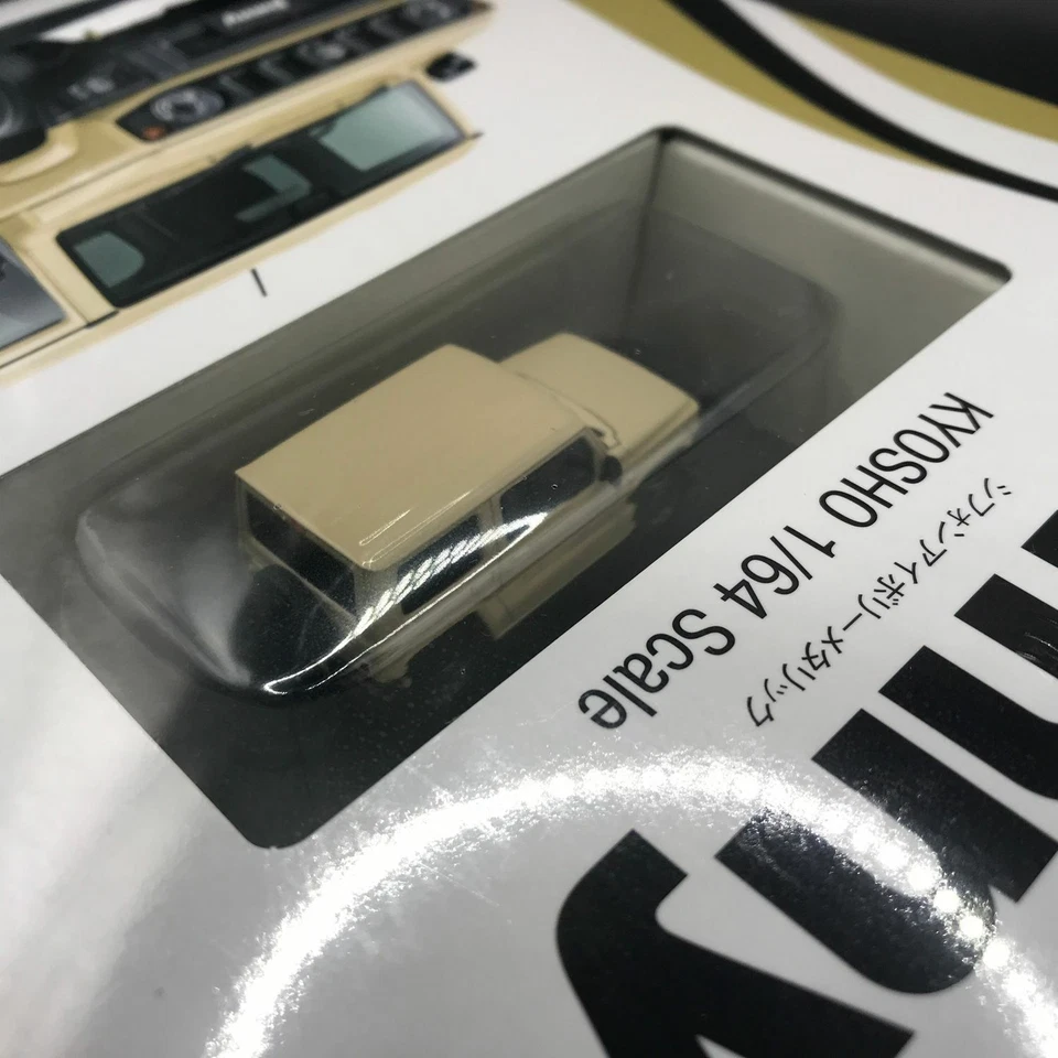 Mini Coche Superior Suzuki JIMNY Marfil Metálico Kyosho Escala 1/64 Tsutaya Edición Limitada Foto 3 de 4