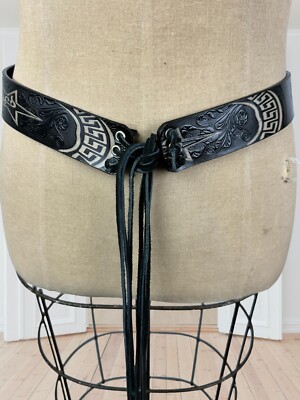 boho tie belt