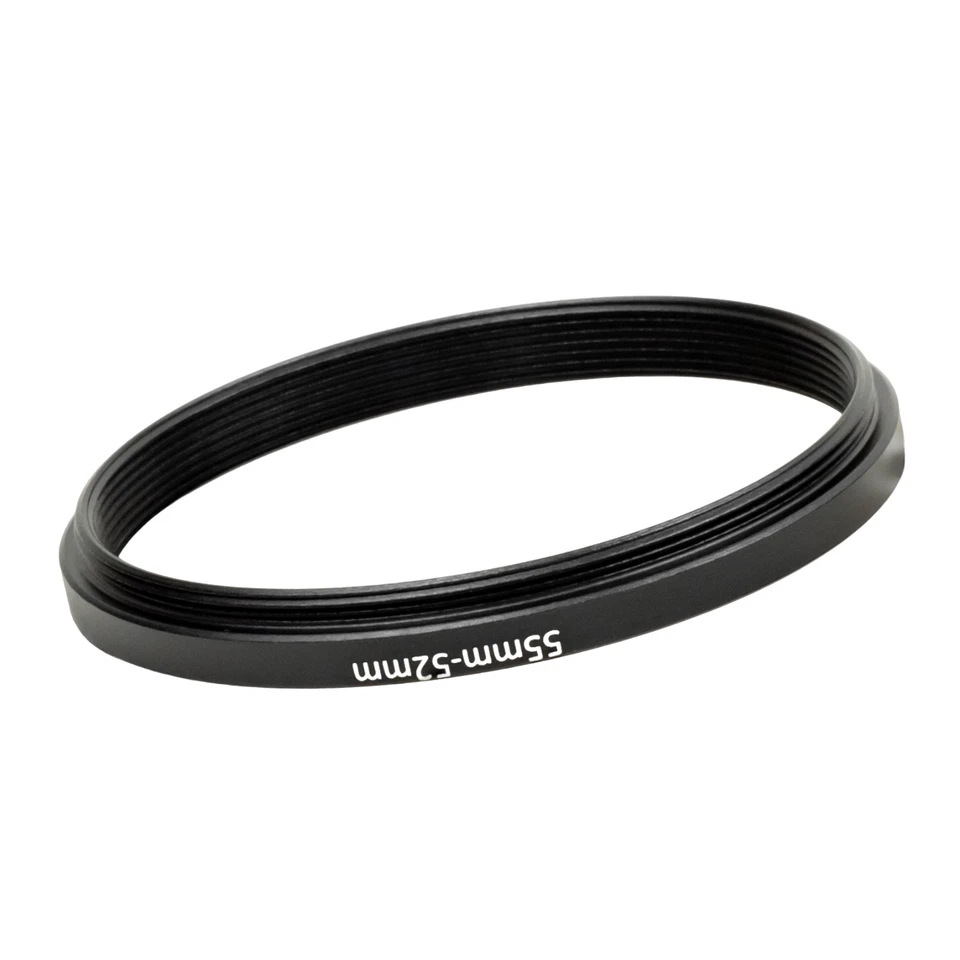 55mm to 52mm 55mm-52mm Stepping Step Down Filter Ring Adapter - Image 2 of 2