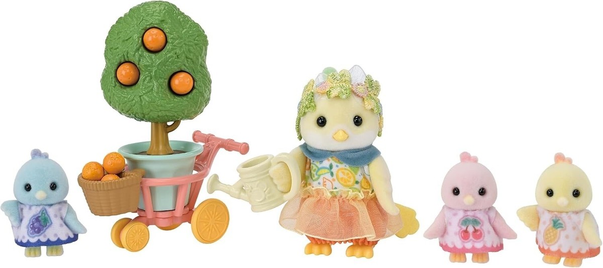 Sylvanian Families - 5861 Citrus Bird Juice Stand - Dollhouse speelsets