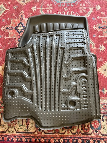 Lund Grey Vinyl Front Floor Liner Matts for 2017-2023 Ford F250 F350 USA-Made - Picture 5 of 7