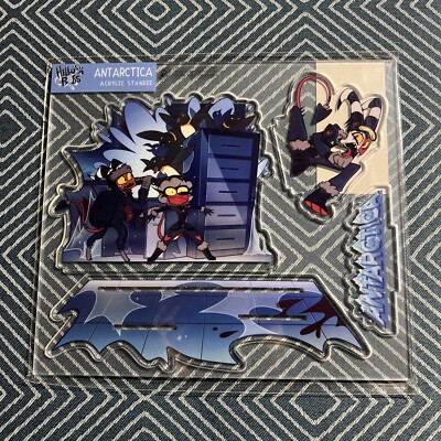 Helluva Boss: Antarctica Acrylic Standee New! - Shark Robot