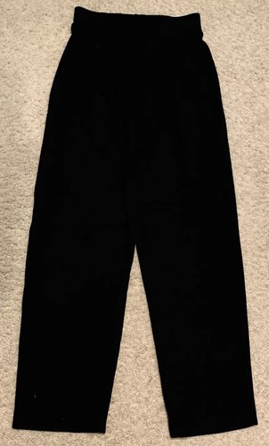 Andrea Jovine Black Cotton Spandex Knit 