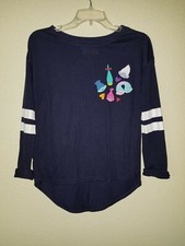 Cure Girl's TROLLS DreamWorks Size M Hi low Tee Long Sleeve Top