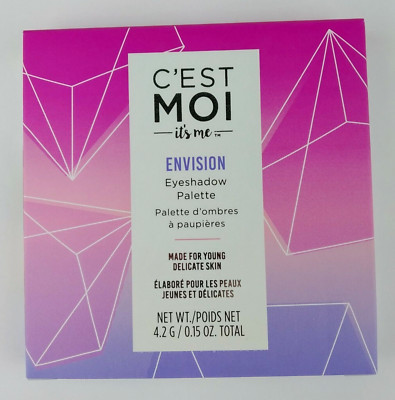 C'est Moi Envision Eyeshadow Palette 0.15oz 6 Colors New Shades Delicate Skin