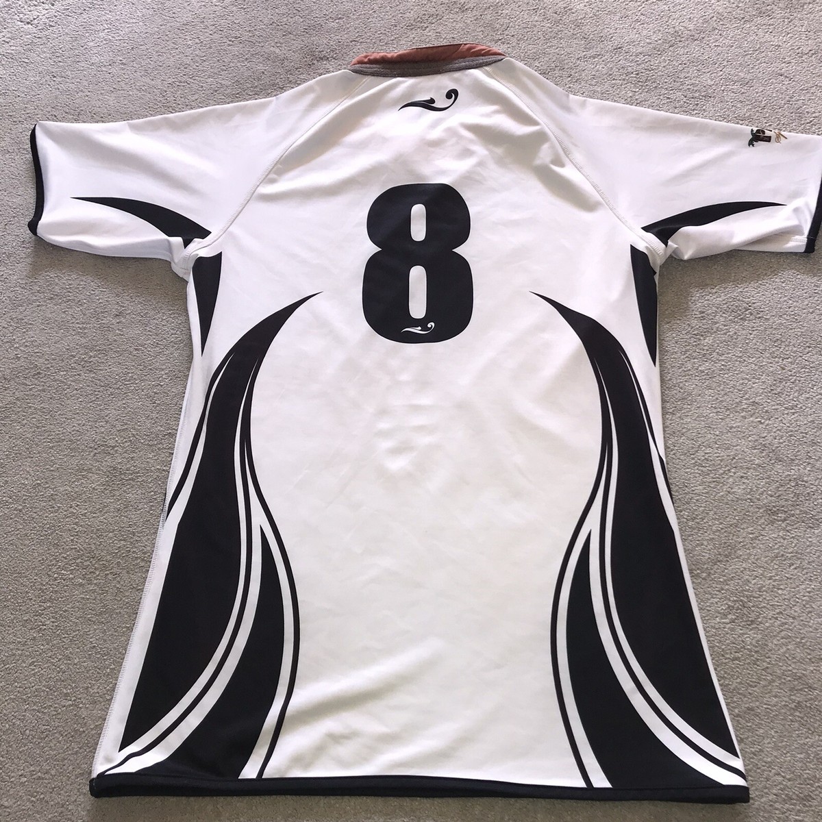Tsunami Number 8 Al Ain Amblers Rugby Union Shirt Top Jersey Mens