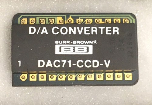 DAC71-CCD-V BB Gratbraun D/A Digital-Analog Wandler DAC Keramik Gold DIP24 IC - Bild 1 von 2
