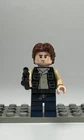 Lego Star Wars Han Solo Minifigure 2 Faces Blue Pants