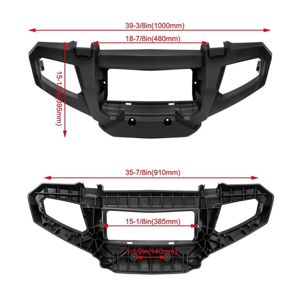 #2633527-070 前保险杠刷保护适用于 Polaris Sportsman 500 700 800 X2 — 第 3/4 张图片
