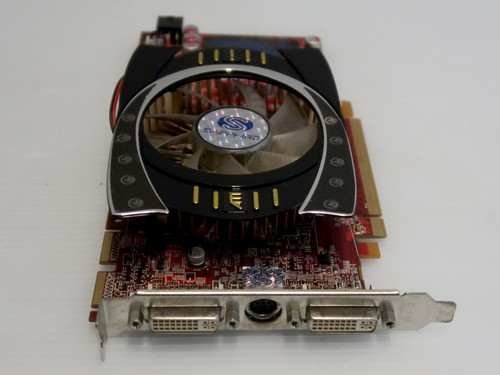 ATI Radeon HD 4770 512MB GDDR5, 128 BIT, 2 X DVI, TV, Sapphire 21149-00, WORKING - Picture 2 of 5