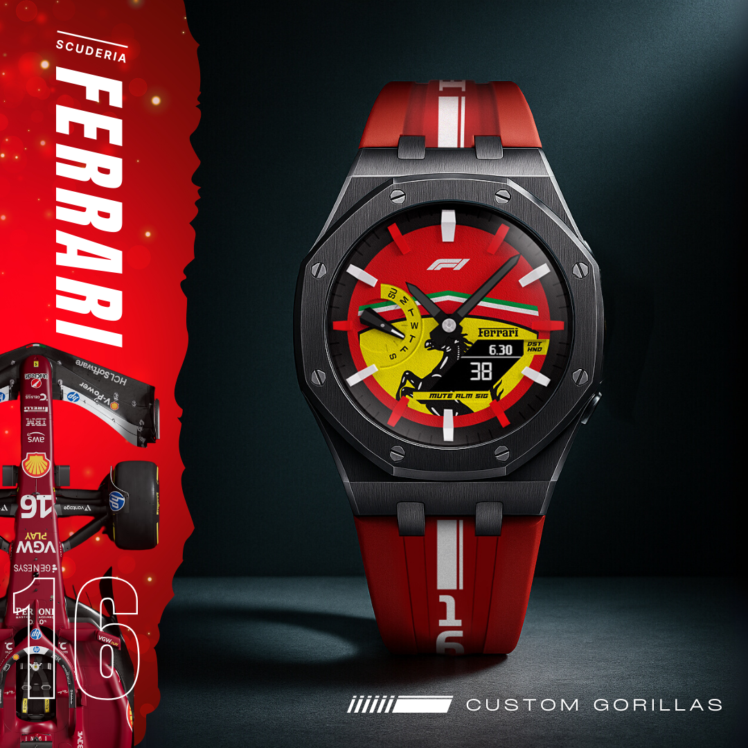 Ferarii Racing G Shock Watch GA 2100 Custom Design | eBay