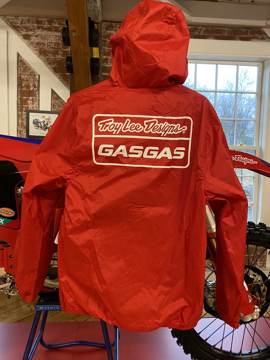 Water Resistant Windbreaker TLD GasGas Team Red / Navy – Troy Lee Designs