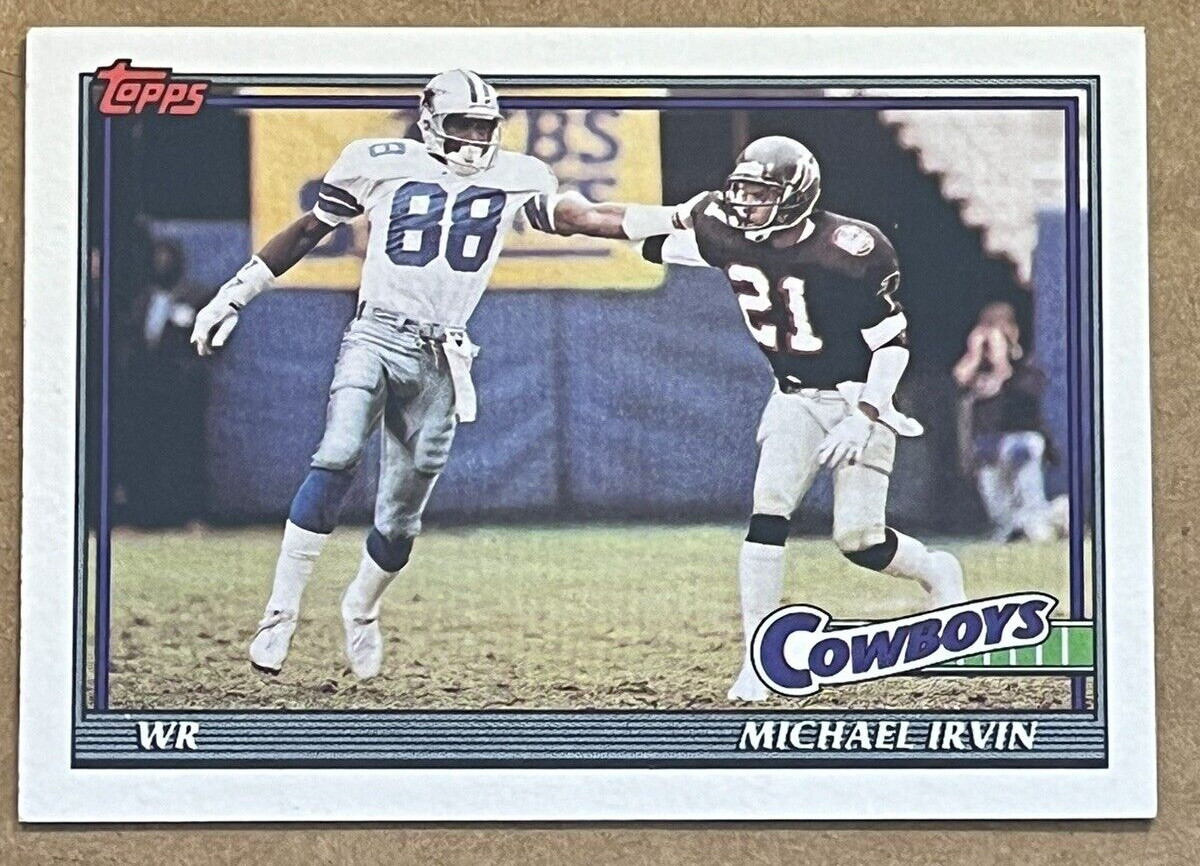 1991 TOPPS - MICHAEL IRVIN COWBOYS #368