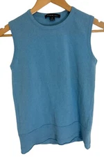 Thomo Sweater  Women's 36 Blue Wool Angora Rabbit Vintage