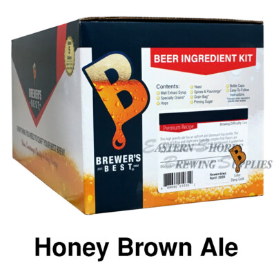 Honey Brown Ale - Brewer's Best 5 Gallon Beer Making Ingredient Kit