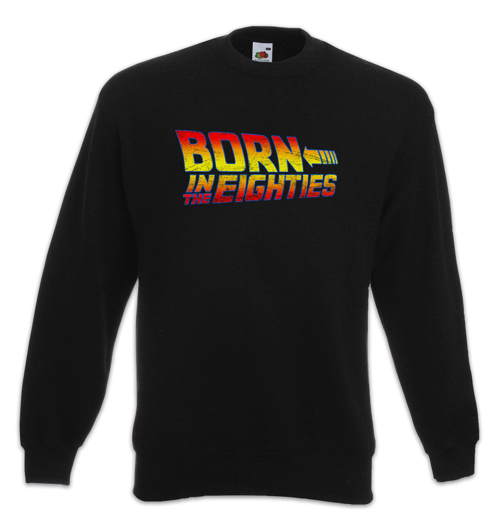 Eighties Sweatshirt Pullover Back 