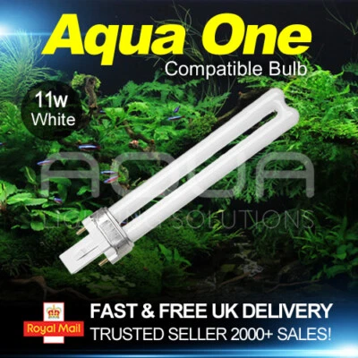 Aqua One 11w 2pin light bulb AquaStart 320/40/500 AquaStyle 380/510 AquaMode 600