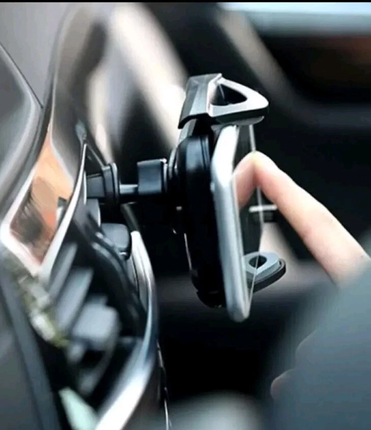 Remax Universal Mobile Phone Car Vent Holder Rm-C13 In Black Yellow - Image 2 of 4