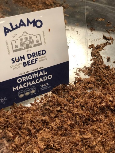 Alamo Dried Beef Machacado-Shredded Beef Jerky-Carne Seca- FREE SHIPPING - Picture 1 of 12