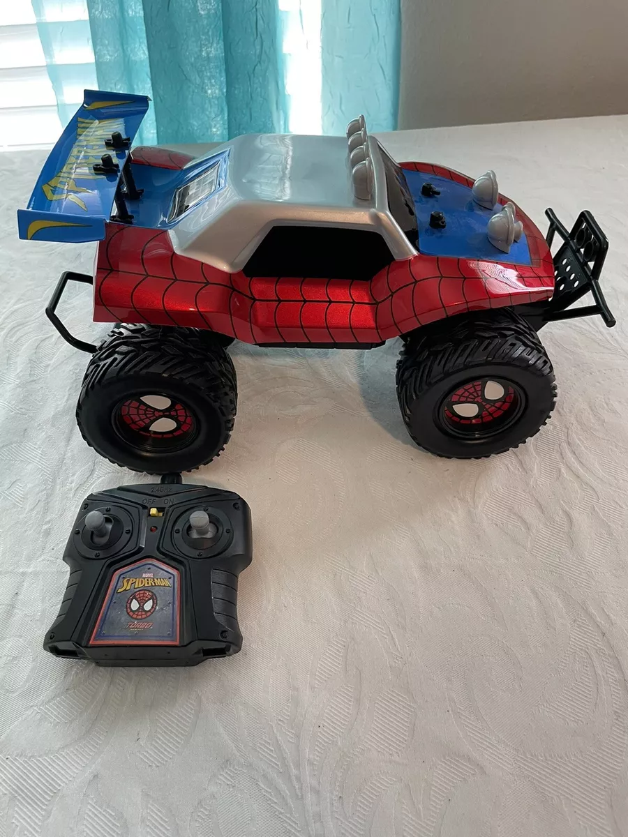 JADA TOYS MARVEL SPIDERMAN BUGGY VOITURE RADIOCOMMANDÉE EN PROMOTION