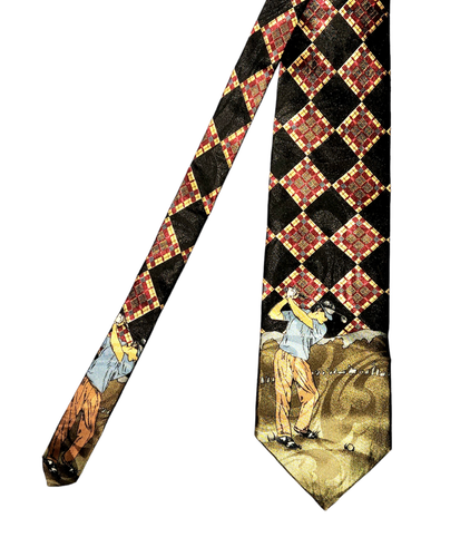American Flag USA Men's Team Soccer Ball Neck Tie Multicolor