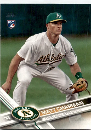 2017 Topps Update Baseball  Matt Chapman #US4     RC