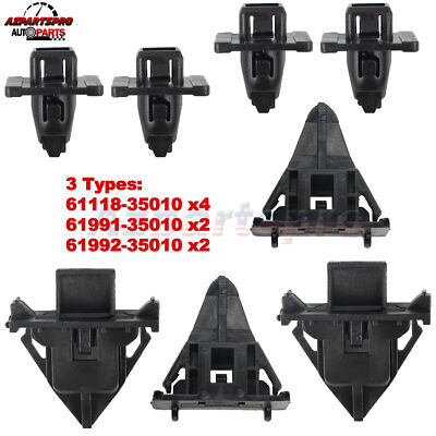 Front Fender Moulding Clips Set 61118-35010, 61991-35010, 61992