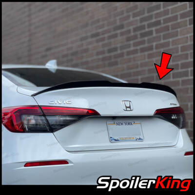SpoilerKing Trunk Spoiler w/ Center Cut (Fits: Honda Civic 2022-on 4dr) 284VC