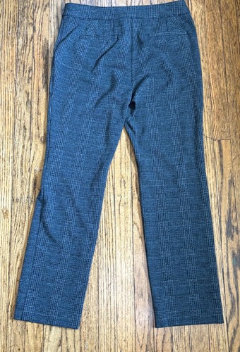 Pantalones Gris Negro a Cuadros Marinero Botón Talla 8 10 Dark Academia Emo Retro - Imagen 5 de 7