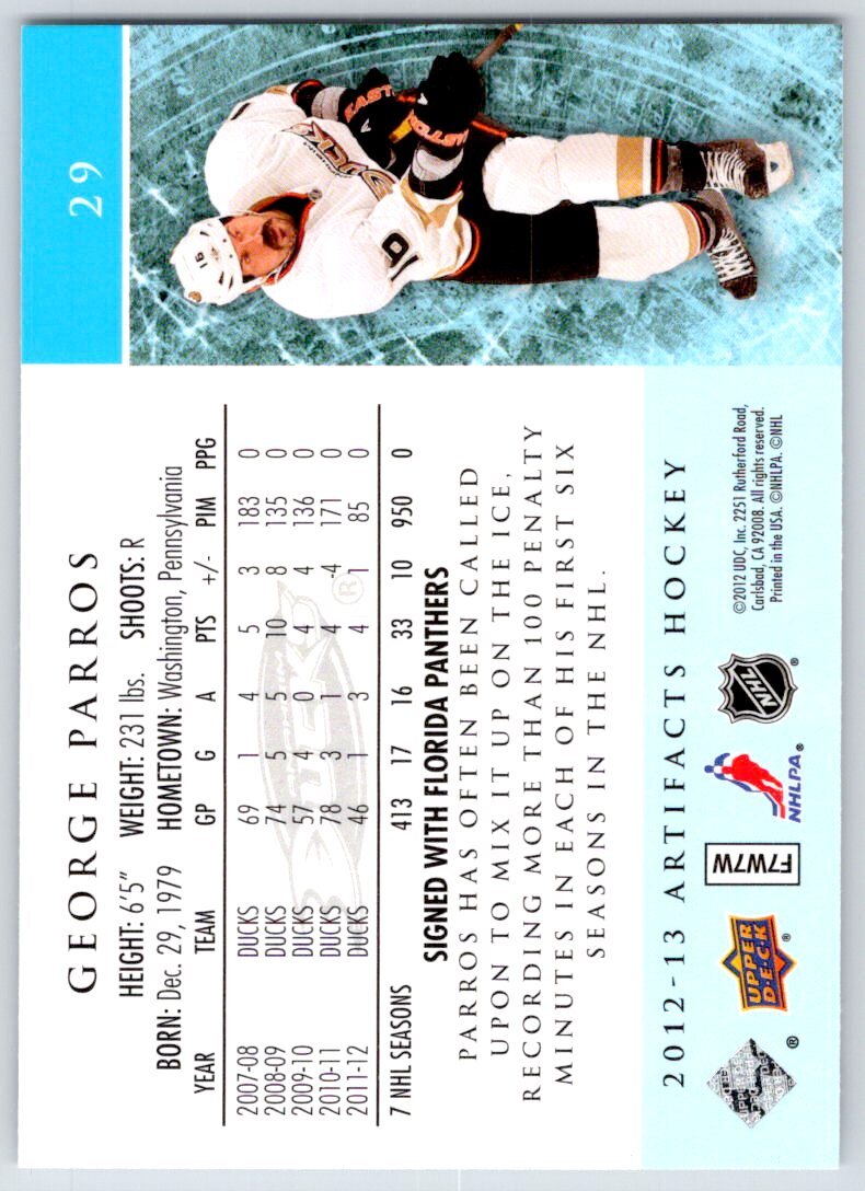 2012-13 Upper Deck Artifacts NHL Hockey Cards - U-Pick From List - Picture 59 of 201
