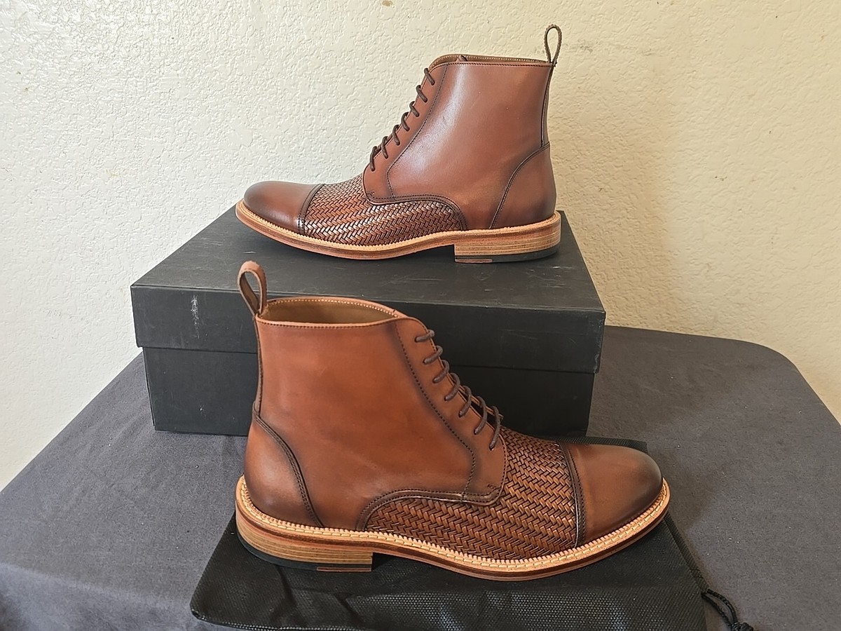 GINANNI Mens 12 Mount Solaro Italian Calf Leather Chukka Boot NWB 40% OFF $365 Mount Solaro – GINANNI main image 4