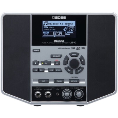 Boss eBand JS-10 AUDIO PLAYER mit GITARRENEFFEKTEN MIT BOX