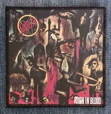 Slayer Reign In Blood Sublimated Printed Patch | American Thrash Metal Band Logo