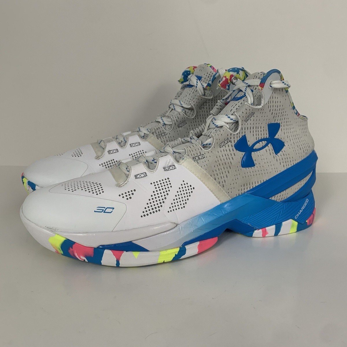 Under Armour Curry 2 Splash Party Basketball Shoes Size 9 US Under Armour Curry 2 Splash Party Basketball Shoes Size 9 US