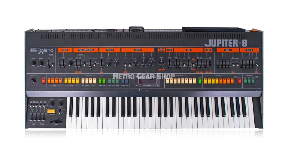 Roland Jupiter 8 8-voice DCB Analog Synthesizer Rare Vintage Synth JP8 - Bild 2 von 4
