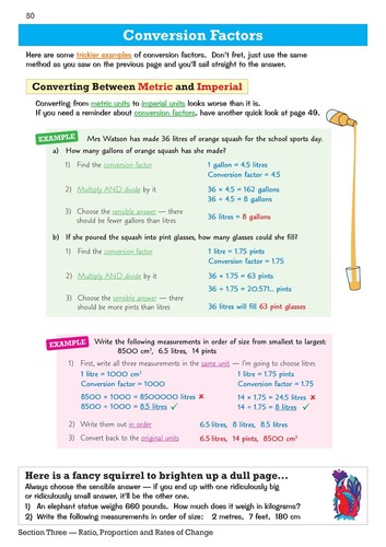 KS3 Maths Study Guide Foundation Level with Answer Key Stage 3 CGP 2025 X - Picture 10 of 15