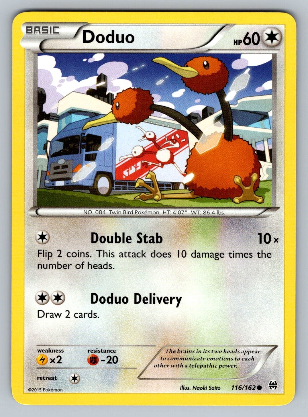 Pokemon TCG - 2015 XY BREAKthrough - Pick Your Card - Near Mint