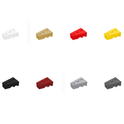 NEW~20x 6565 Left Roof Tile 2x3 & Parts 100% Compatible Bricks, Pieces & Parts