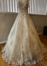 Applique Small Tail Wedding Dresses A-line Sweetheart Corset Bridal Gowns