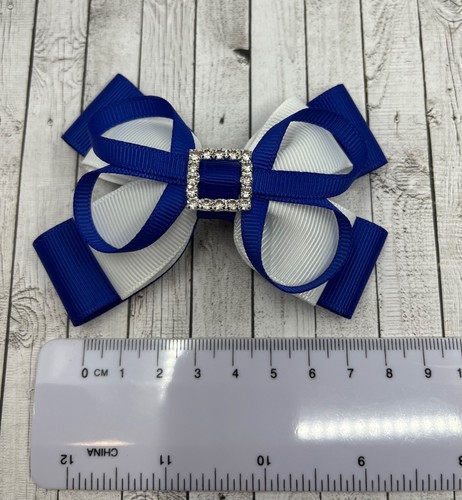 Cobalt and White School Hair Accessories - Picture 33 of 63