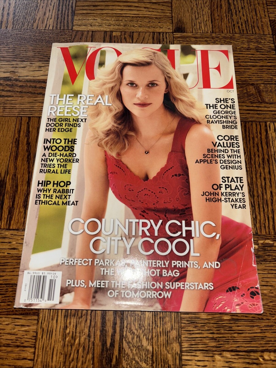 Vogue US Magazine October 2014 Reese Witherspoon S | eBay