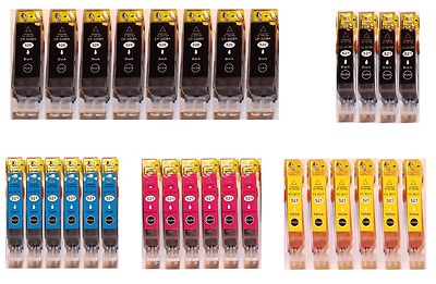 30 Druckerpatronen für CANON PIXMA iP3600 iP4600 MP540 MP550 MP560 MP580 MP620