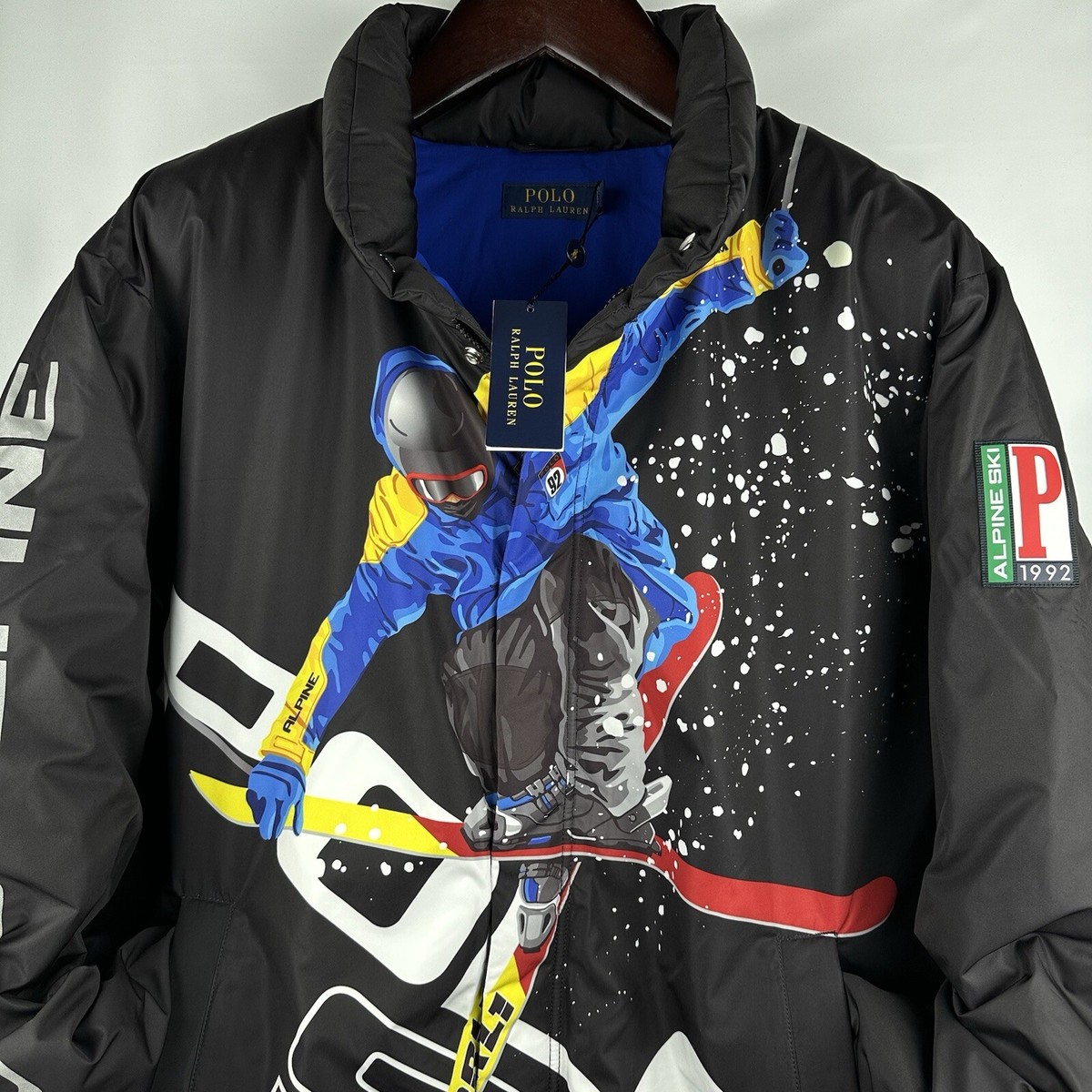 Polo Ralph Lauren Men's Alpine Down Jacket Puffer Coat Ski